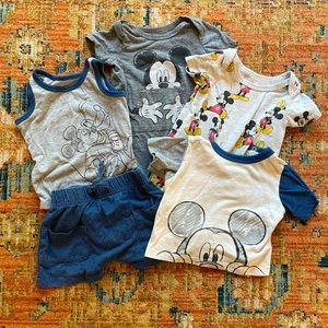 Disney Baby Mickey Bundle (0/3m-3m)